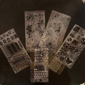 Stamp Set with Clear Blocks Bundle